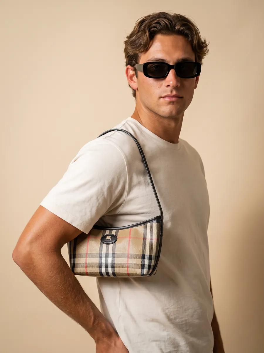 The same frame with the product worn